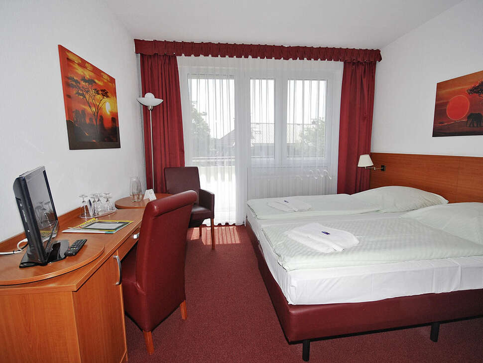 Een foto van een overzicht van Hotel John Brinckman