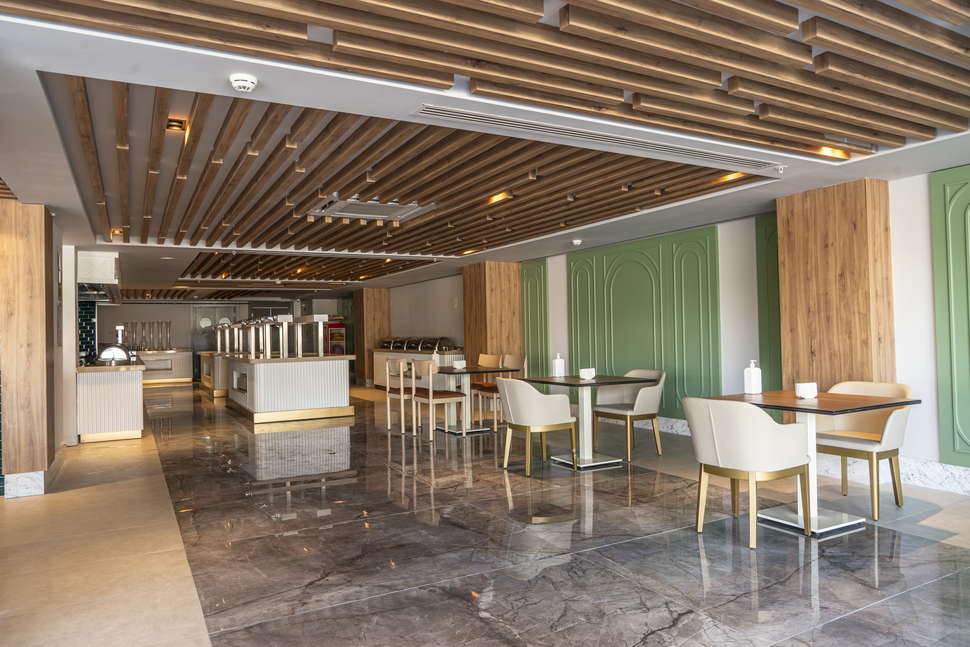 Een foto van de faciliteiten bij Side Square Hotel