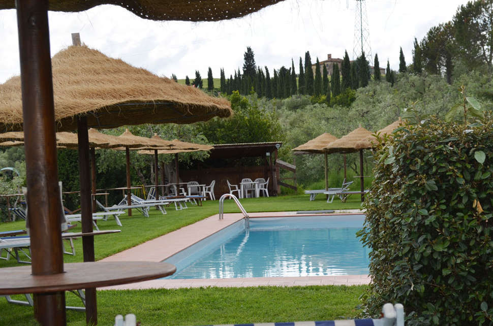 Een foto van het zwembad bij Agriturismo Isola Verde