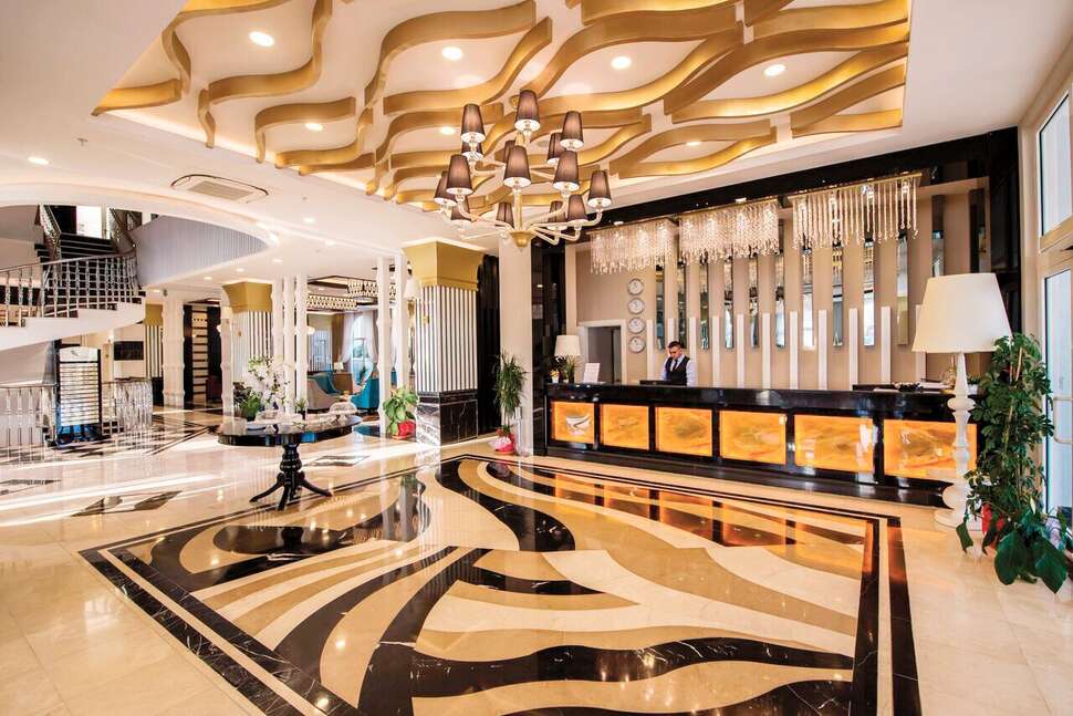 Een foto van het interieur van Palm World Resort & Spa