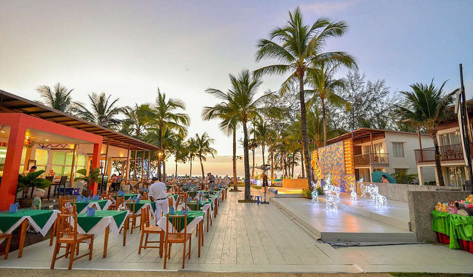 Een foto van de faciliteiten bij The Briza Beach Resort Khao Lak