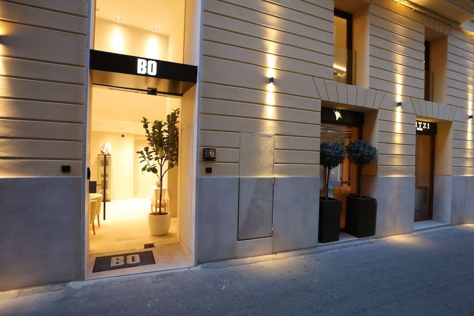 Ein Foto von der Außenansicht des Bo Hotel