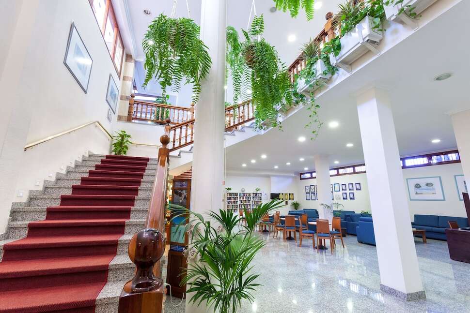 Een foto van het interieur van Appartementen Casablanca