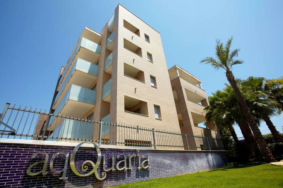 Een foto van de buitenkant van Appartementen Ibersol Spa Aqquaria