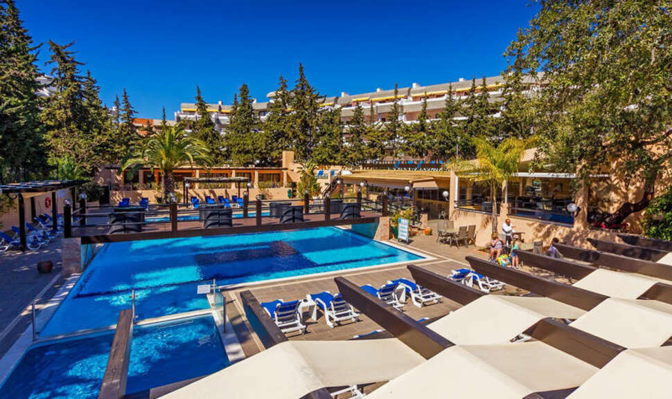 Ein Foto vom Pool im Apartments Da Balaia