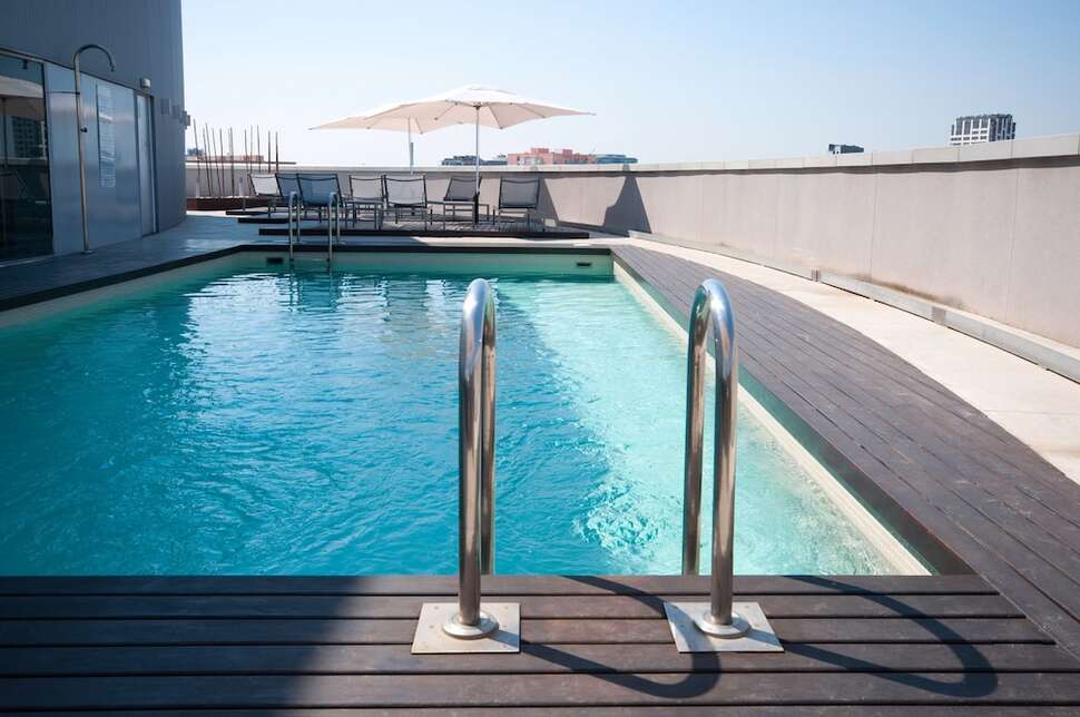 Een foto van een overzicht van Hotel Barcelona Condal Mar Affiliated by Melia