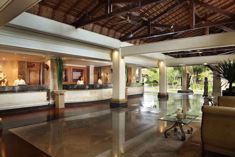 Een foto van het interieur van Nusa Dua Beach Hotel & Spa