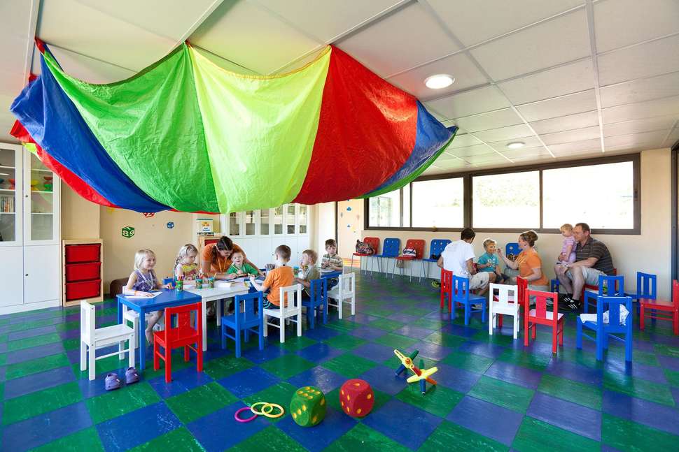 Een foto van de faciliteiten bij GF Isabel