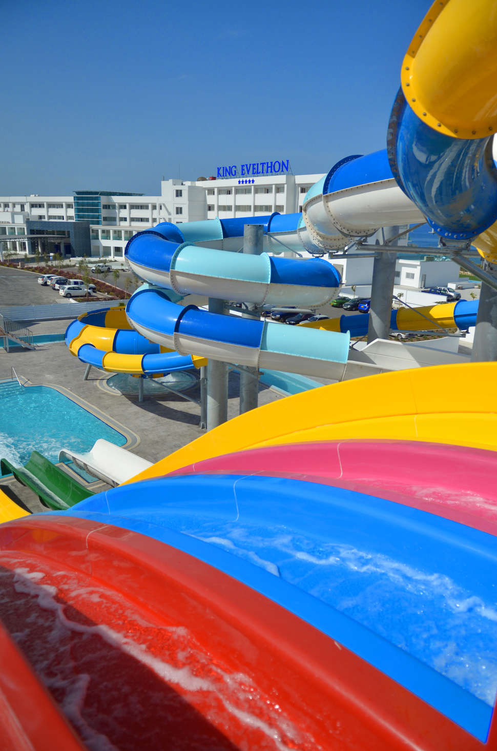 Ein Foto vom Pool im The King Evelthon Beach Hotel & Resort