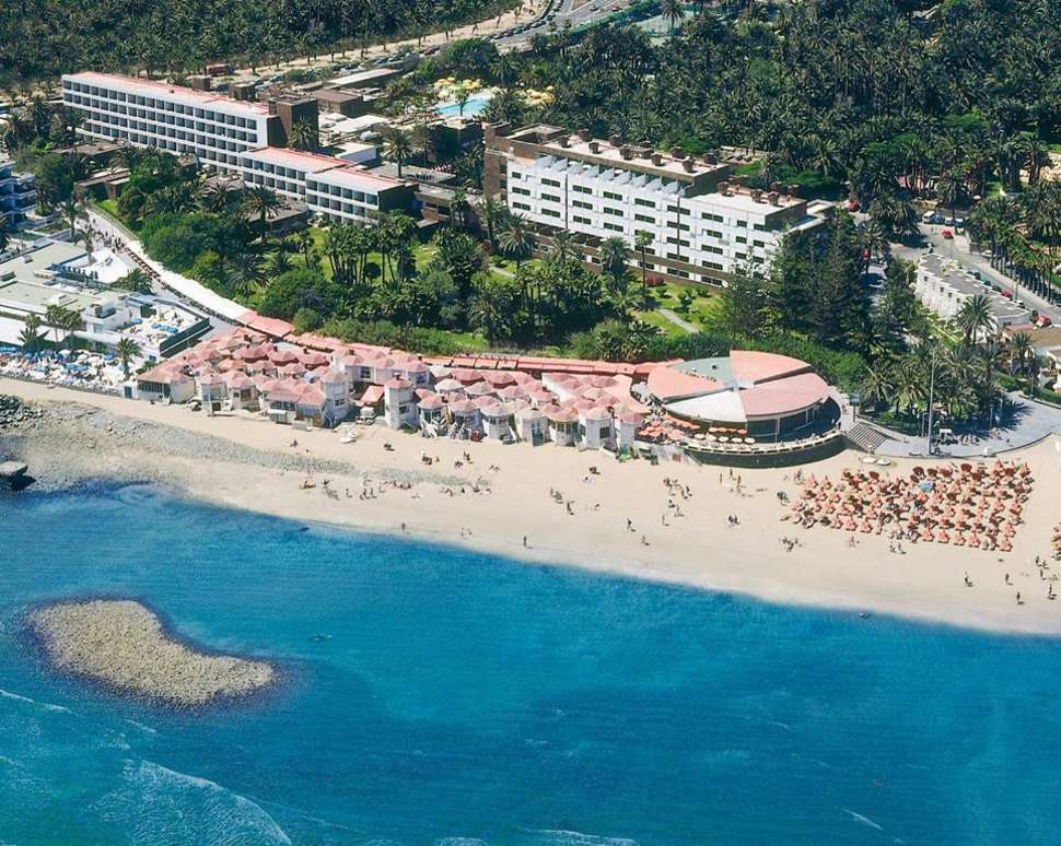 Een foto van de buitenkant van Riu Palace Oasis