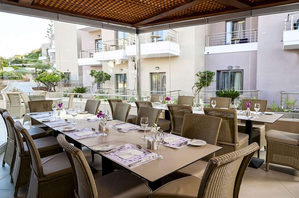 Een foto van de faciliteiten bij Porto Platanias Village Resort