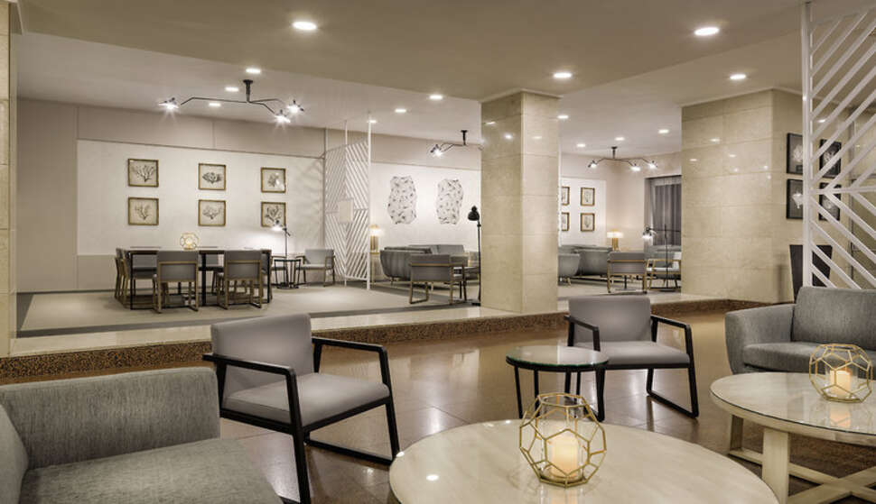 Een foto van het interieur van Relaxia Beverly Park