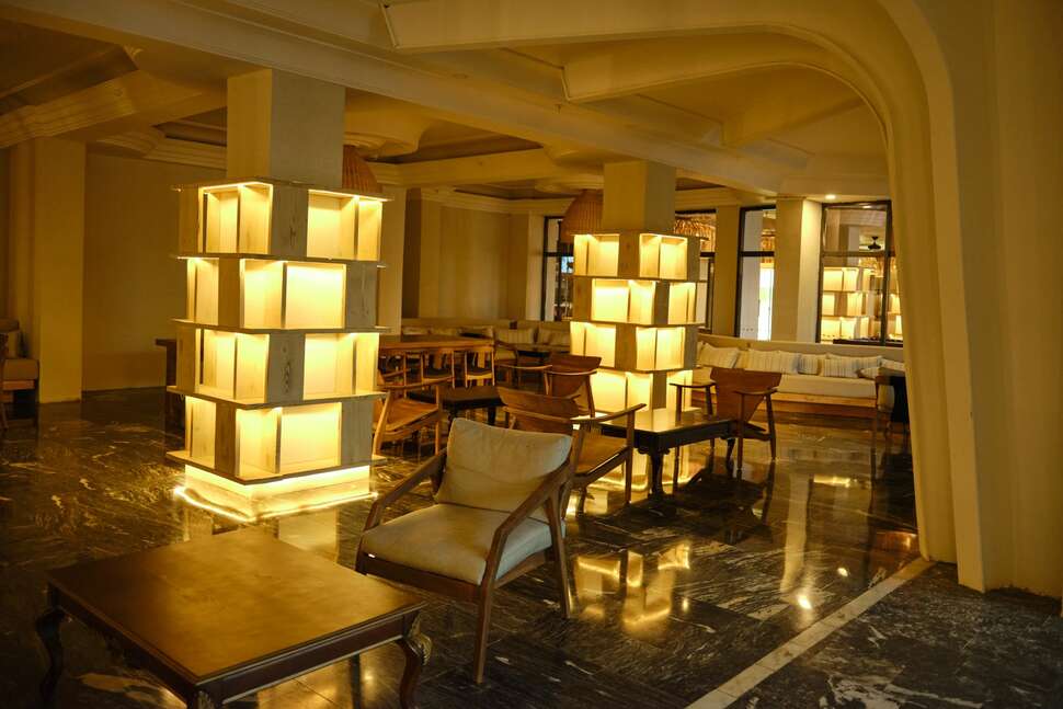 Een foto van het interieur van Laur Hotels Experience & Elegance