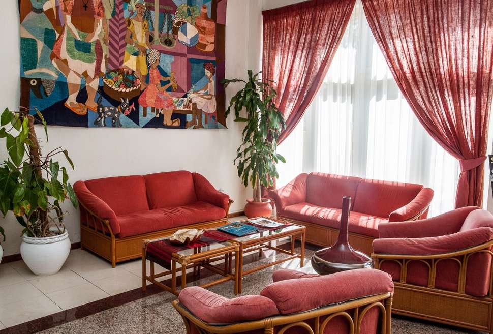 Een foto van het interieur van Oasis Porto Grande Hotel