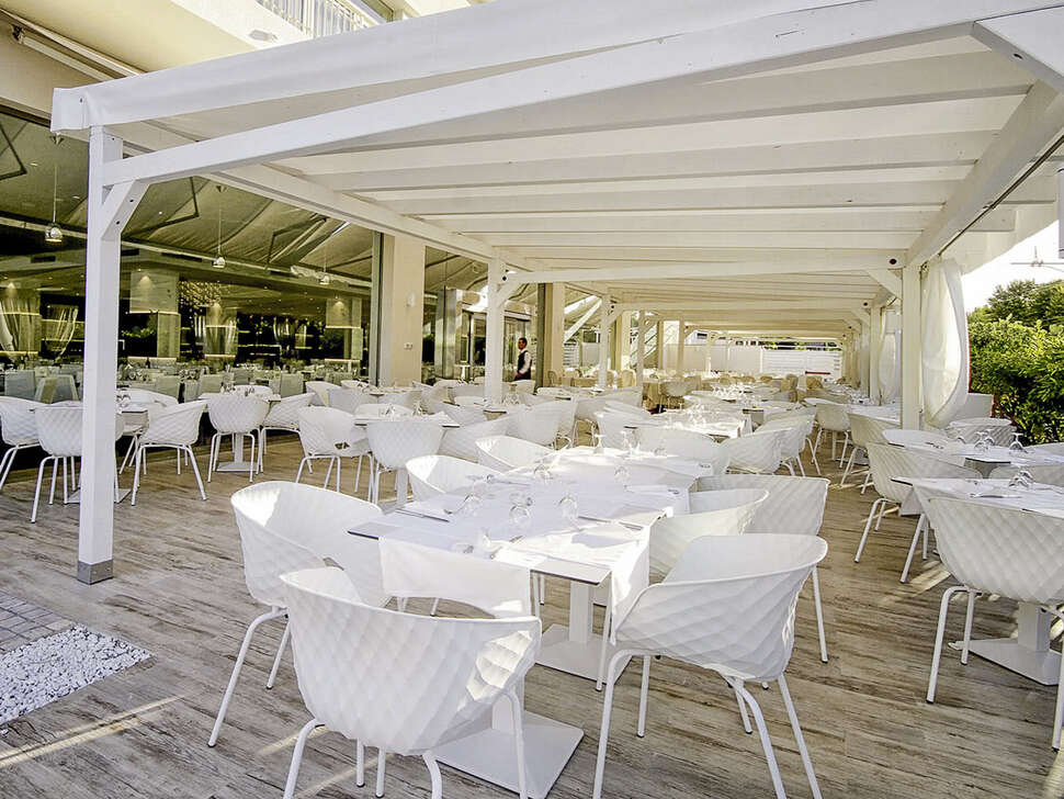 Een foto van de faciliteiten bij Hotel Santa Lucia Le Sabbie d’Oro