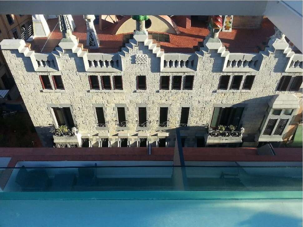 Een foto van een overzicht van Hotel Gaudi