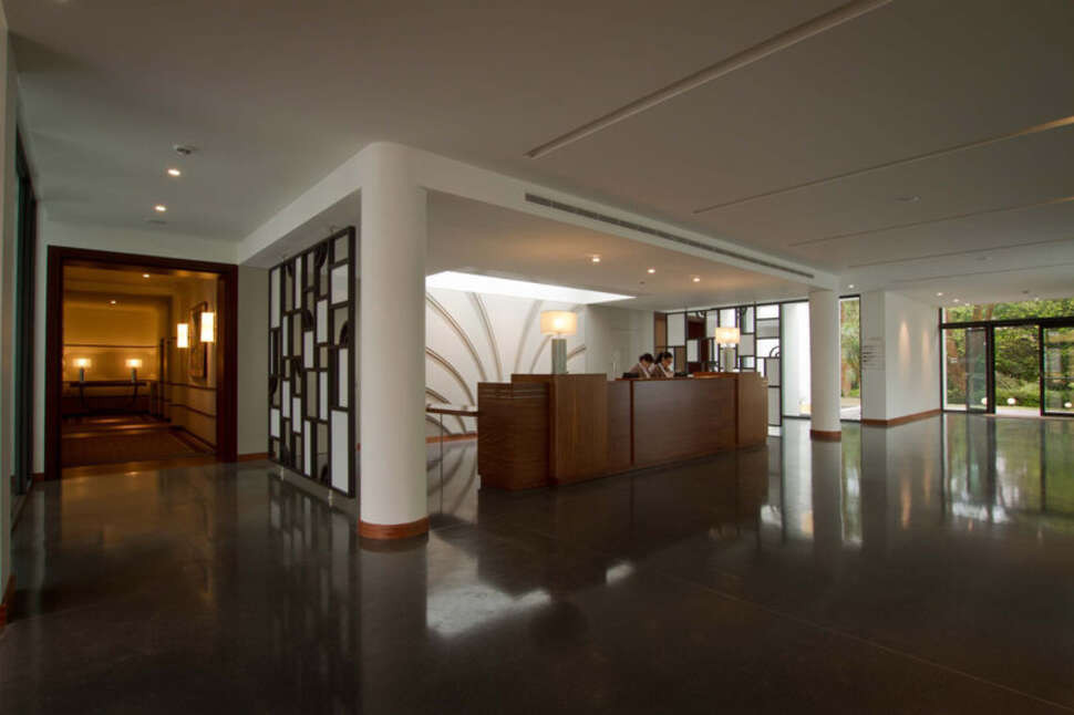 Een foto van het interieur van Terra Nostra Garden Hotel