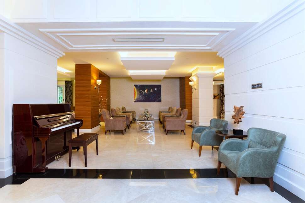 Een foto van het interieur van Royal Asarlik Beach Hotel & Spa