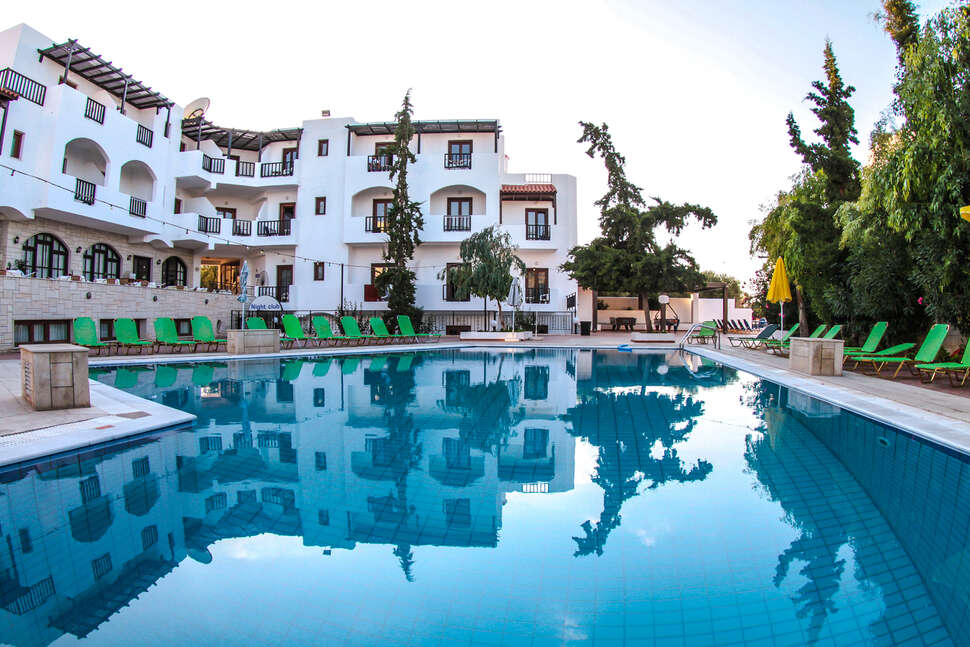 Een foto van een overzicht van Club Lyda Hotel