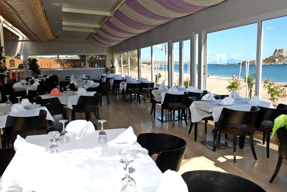 Een foto van de faciliteiten bij Sacallis Inn Beach Hotel