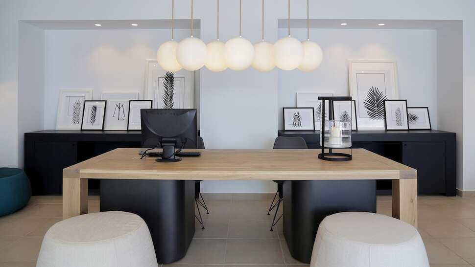 Een foto van het interieur van Lena Mare Boutique Hotel