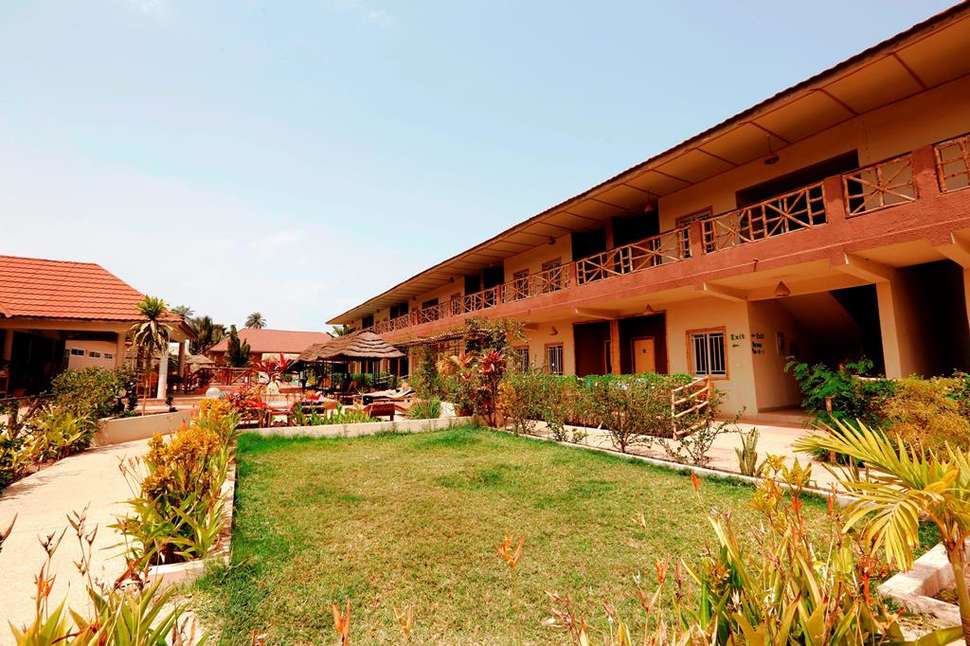 Een foto van de buitenkant van Bamboo Garden Hotel