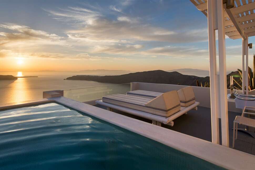 Een foto van het zwembad bij Andromeda Villas & Spa Resort