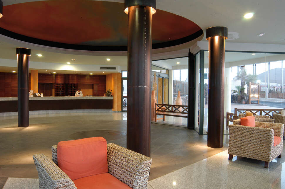 Een foto van het interieur van Las Marismas de Corralejo