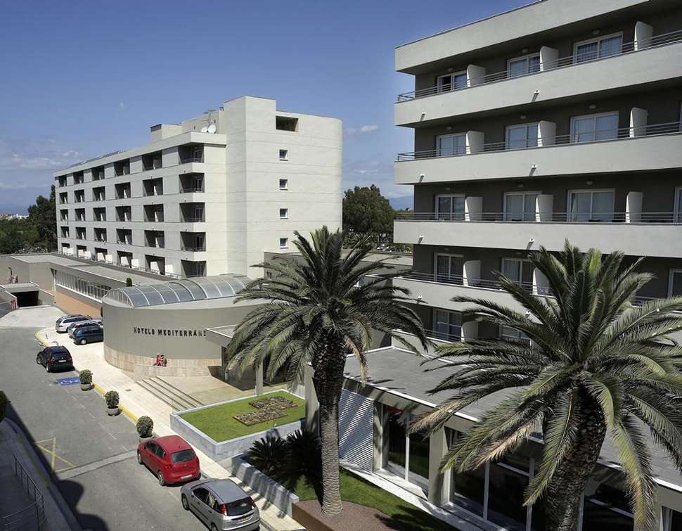 Ein Foto von der Außenansicht des Mediterraneo Park & Hotel