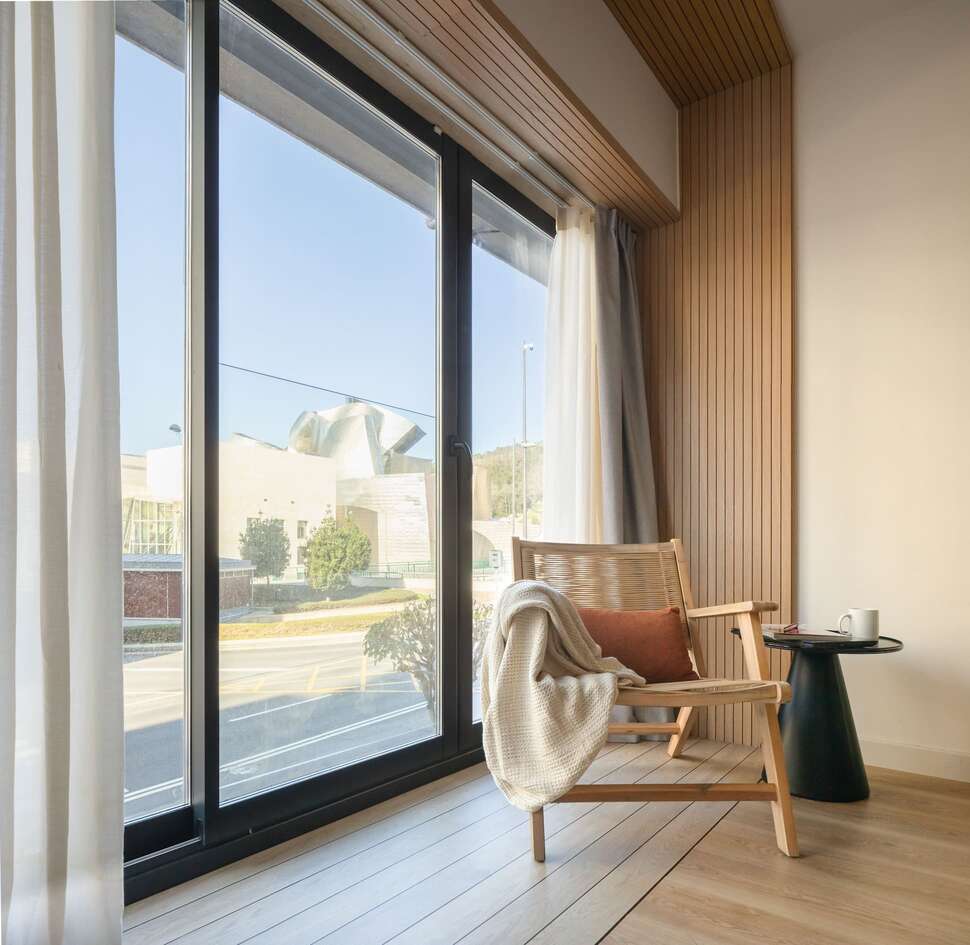 Ein Foto Libere Bilbao Museo Apartments