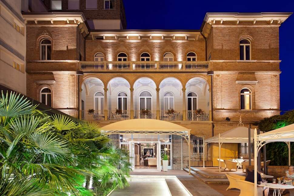 Een foto van een overzicht van Hotel Villa Adriatica