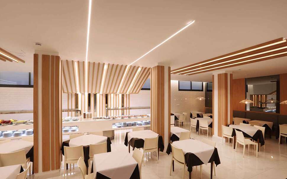 Een foto van de faciliteiten bij Hotel Brasil