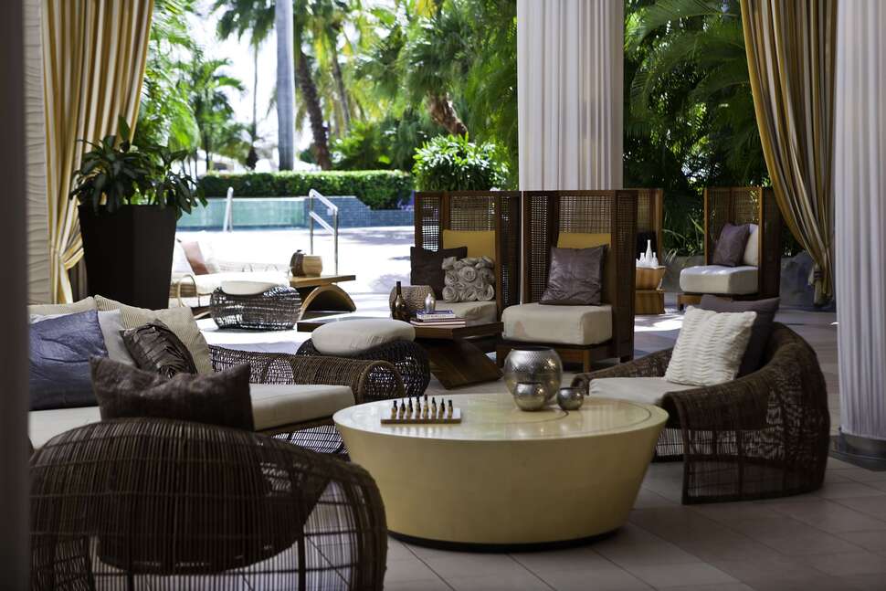 Een foto van het interieur van Renaissance Wind Creek Aruba Resort