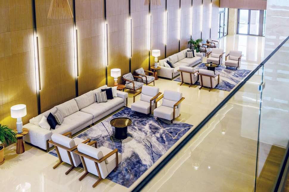 Een foto van het interieur van Ammoa Luxury Hotel & Spa Resort