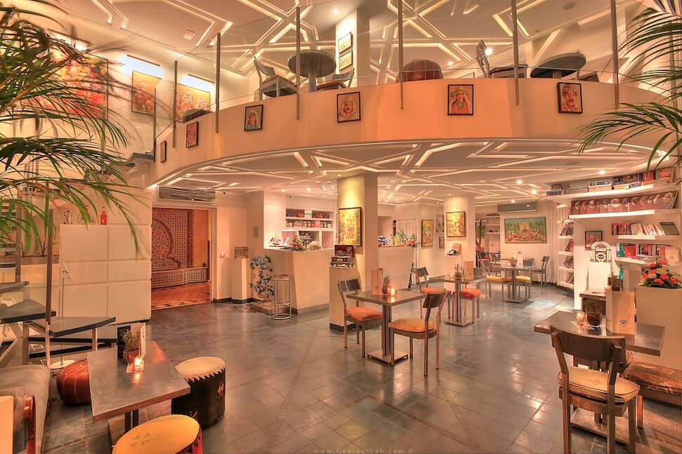 Ein Foto vom Innenbereich im Hotel Amani