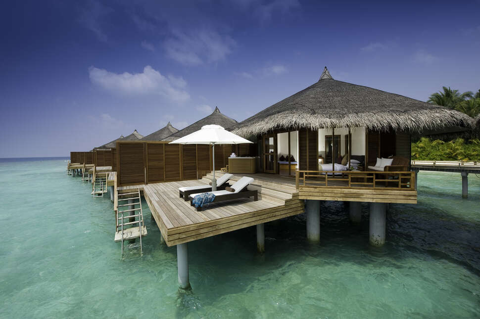 Een foto van de buitenkant van Kuramathi Island Resort