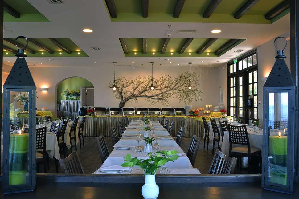 Een foto van de faciliteiten bij Marilena Sea View Hotel