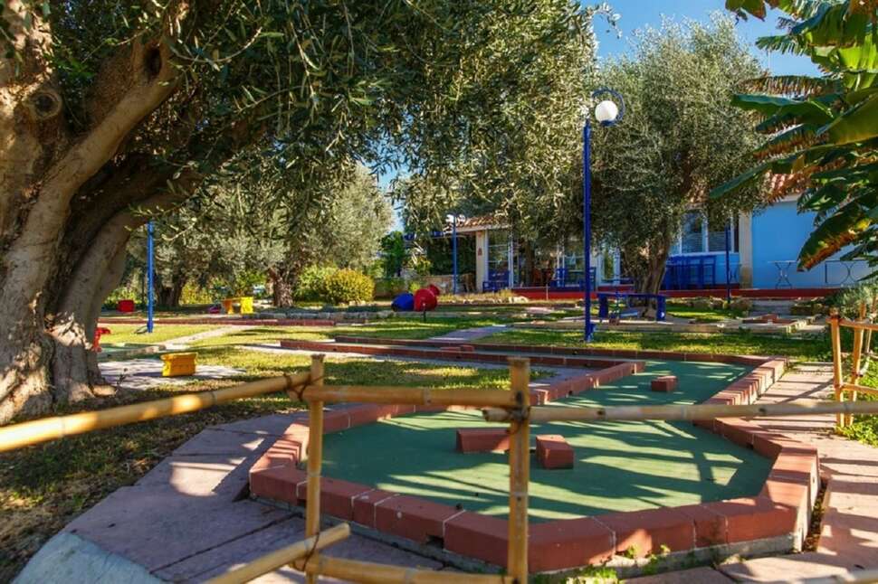 Ein Foto von den Einrichtungen im Filoxenia Hotel Tholos