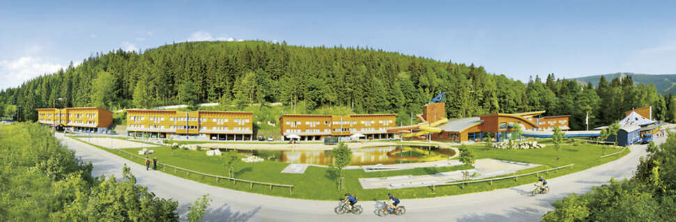 Een foto van een overzicht van Resort Spindl