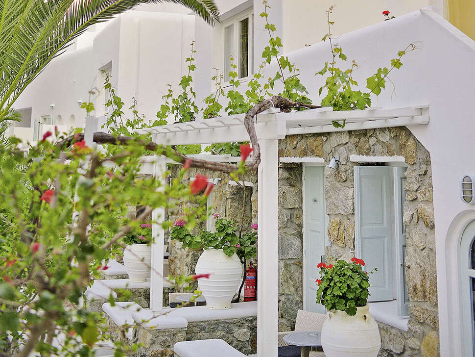 Een foto van Hotel Petinos Mykonos