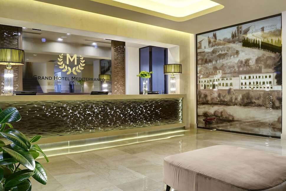 Ein Foto vom Innenbereich im Grand Hotel Mediterraneo