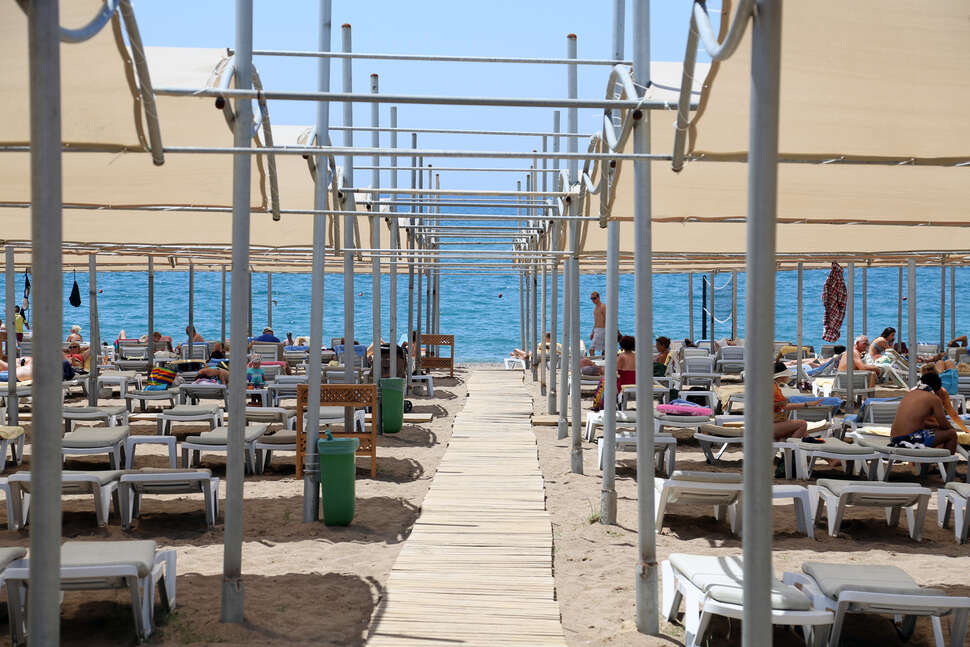 Een foto van het strand bij Port River Hotel & Spa