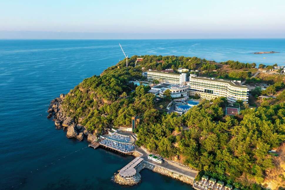 Ein Foto von einer Übersicht des A Good Life Utopia Family Resort