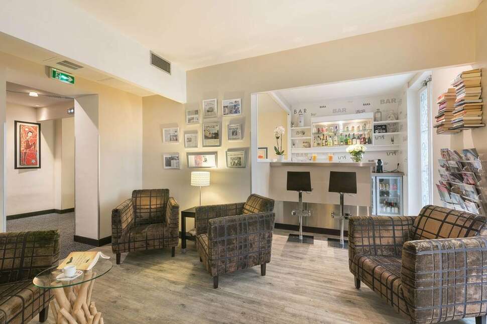 Ein Foto von den Einrichtungen im Hotel Florence Nice