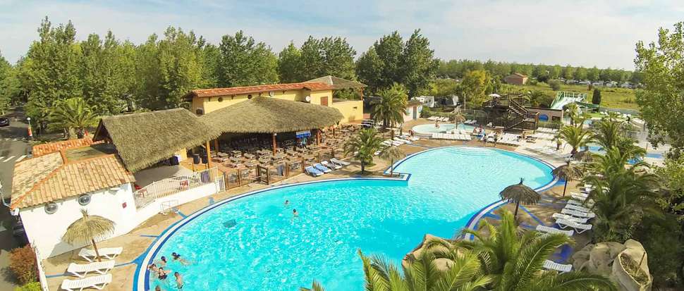 Een foto van het zwembad bij Camping Blue Bayou