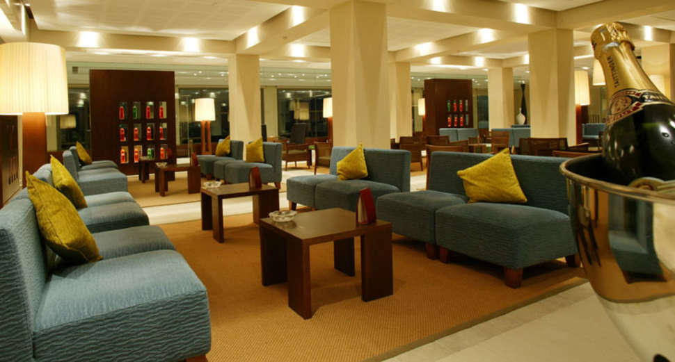 Een foto van het interieur van Eurostars Sitges