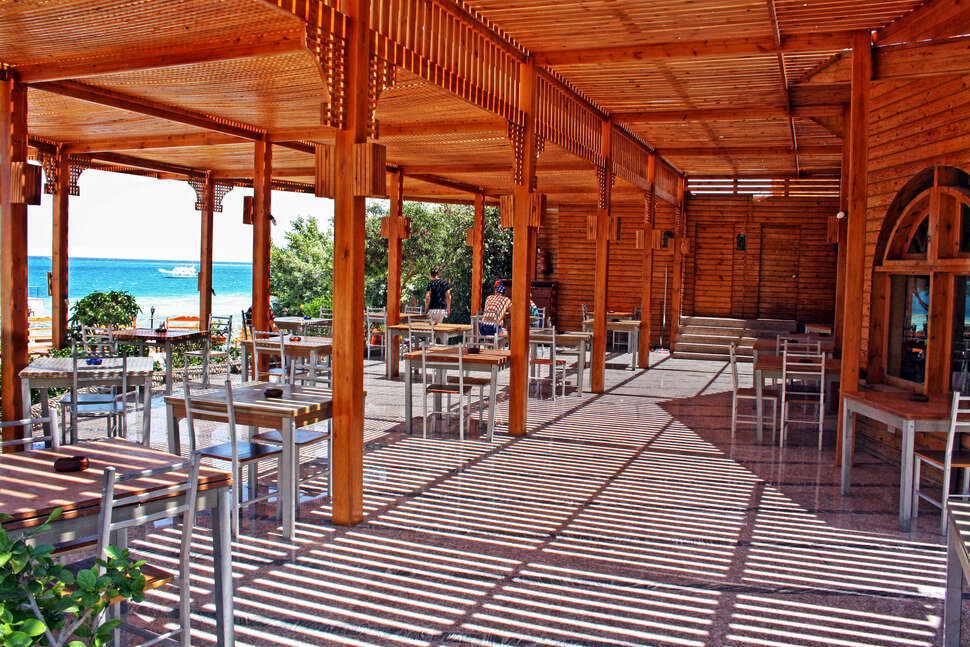 Een foto van de faciliteiten bij King Tut Resort