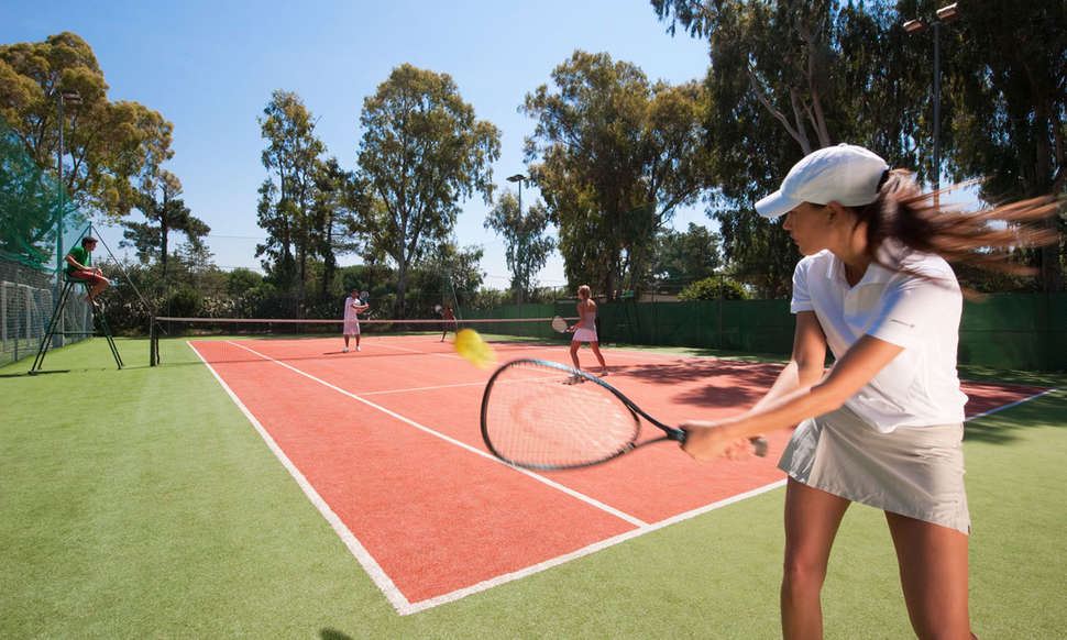 Een foto van de faciliteiten bij Camping Villaggio Baia Domizia