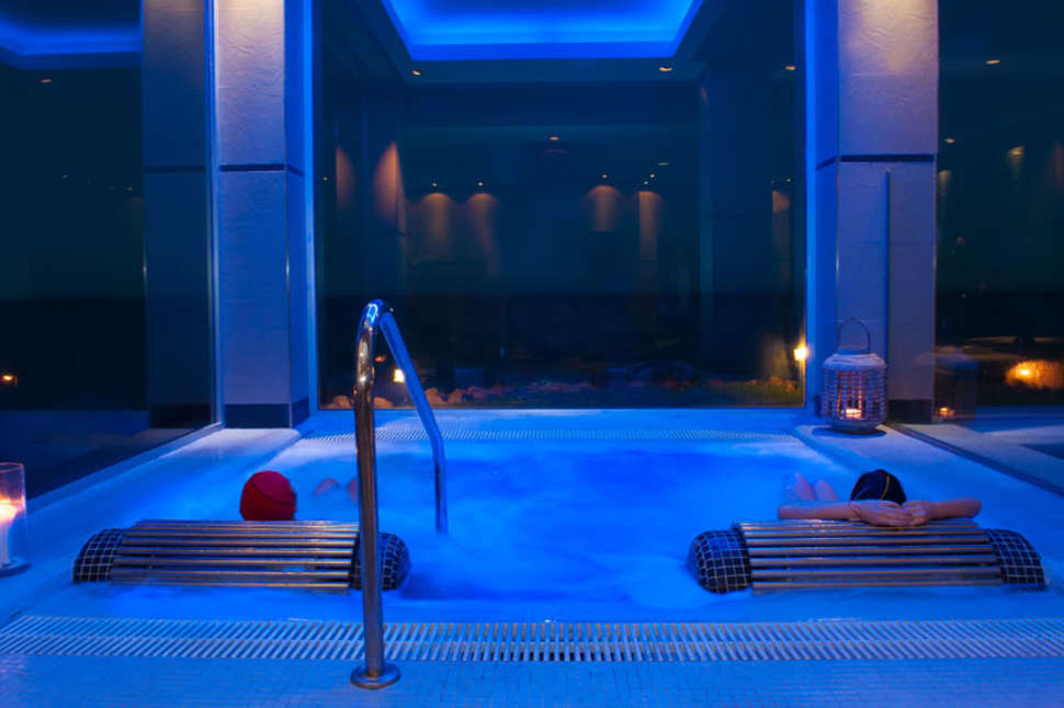 Een foto van de faciliteiten bij Hydros Hotel & Spa