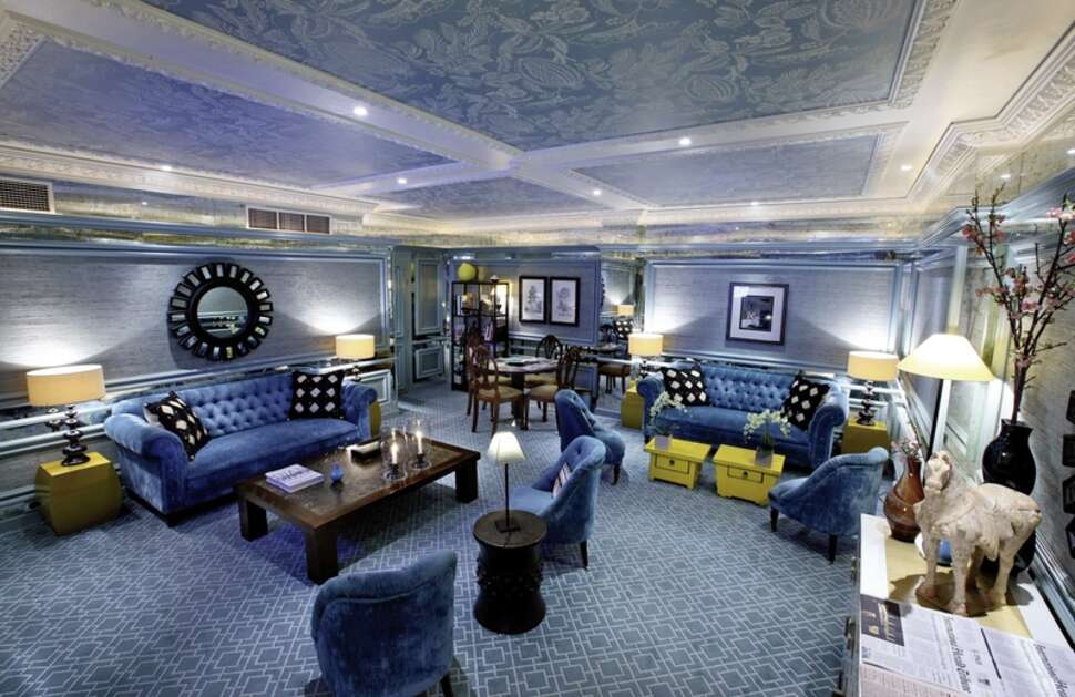 Ein Foto vom Innenbereich im Hotel Lisboa Plaza